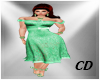 CD Green Lace Dress Lail