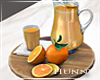H. Orange Juice Pitcher