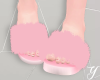 Y| Fuzzy Slippers Pink