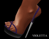 Elegant Violet Heels