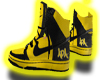Black And Yellow Nikes