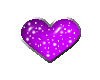 purple heart sparkle gla
