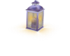Purple Wedding Lantern