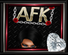 AFK Head sign
