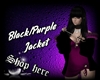 Black Purple Jacket