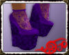 *Jo* Violet Heels W Lace