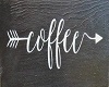 Long Coffee Sign