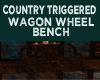 Country Triggered Bench