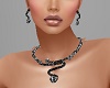 ~CR~Black Jewelry Set