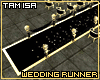 Wedding Runner BlackGold