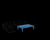 Blue Club couch set