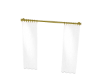 White|Gold Luxe Curtains
