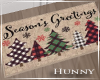 H. Seasons Greetings Rug