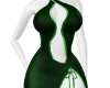 Green Cutout Dress