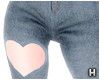 ★ heart jeans