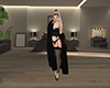 [L] Long  Coat black