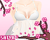 White Babydoll+Garters