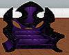 BlkMarble & Purple Chair