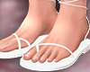🖤 White Sandals