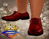 (M) Magenta LTHR Shoes