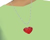 {HB} Heart Ruby pendant