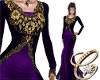 Medieval Gown Purple