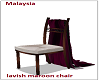 lavish maroon chair