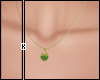 Ball Necklace Emerald