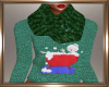 Winter Her Green Sweater