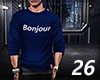 Bonjour sweater