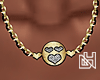 DH. Gold Emoji Chain