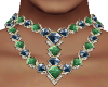 Vintage Green Necklace