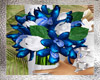 ~Blue Orchid Bouquet~