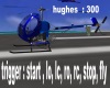 Hughes 300 blue