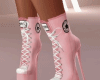 Pink Sport Boots_
