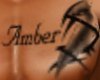 Amber Tribal Chest tat