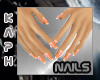 Small Hands Orange nails