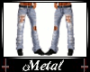 [MM]Torn Faded Jeans