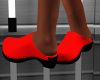 `A` Red Clogs