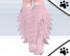 .M. Long Fur Boot LtPink