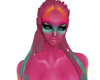 A| Pink Alien Dreads