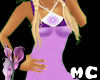 MC purple dress