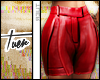 [Pleated-Shorts|Sm|Red