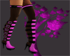 *LRR*pink boot+stocking