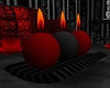 Goth Ball Table Candles