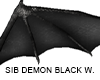 SIB Demoness black wings