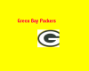 Green Bay Packer Sticker