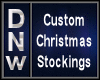 Custom xmas stockings