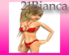 21b-bikini red