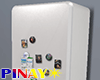 White Fridge w Magnets